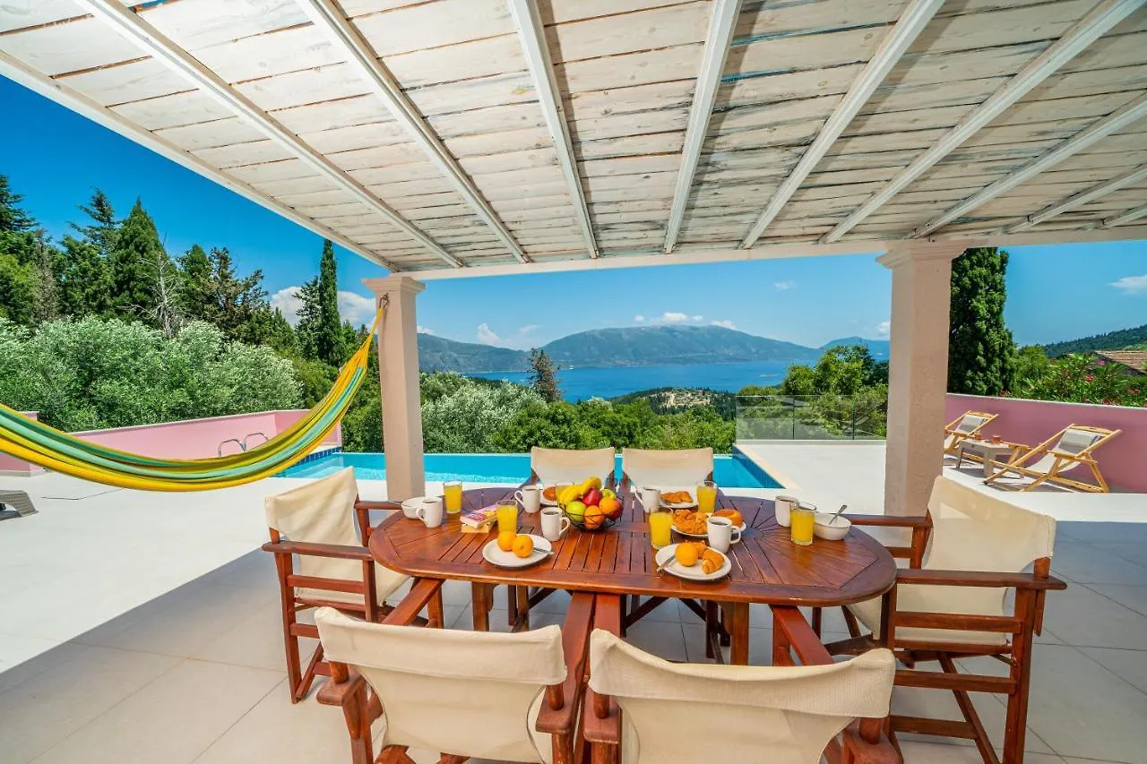 Villa Helios Sea View & Private Pool Near Fiskardo