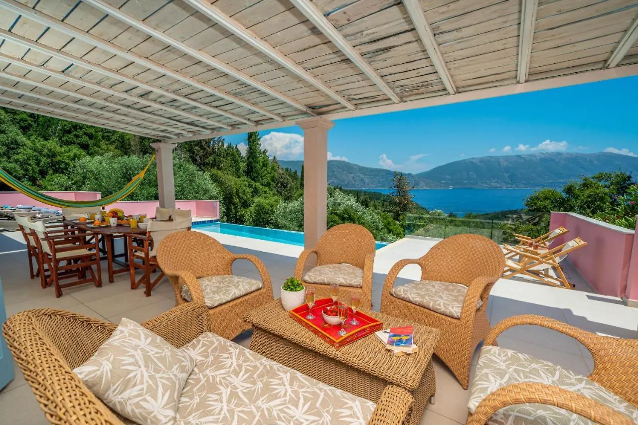 Villa Helios Sea View & Private Pool Near Fiskardo