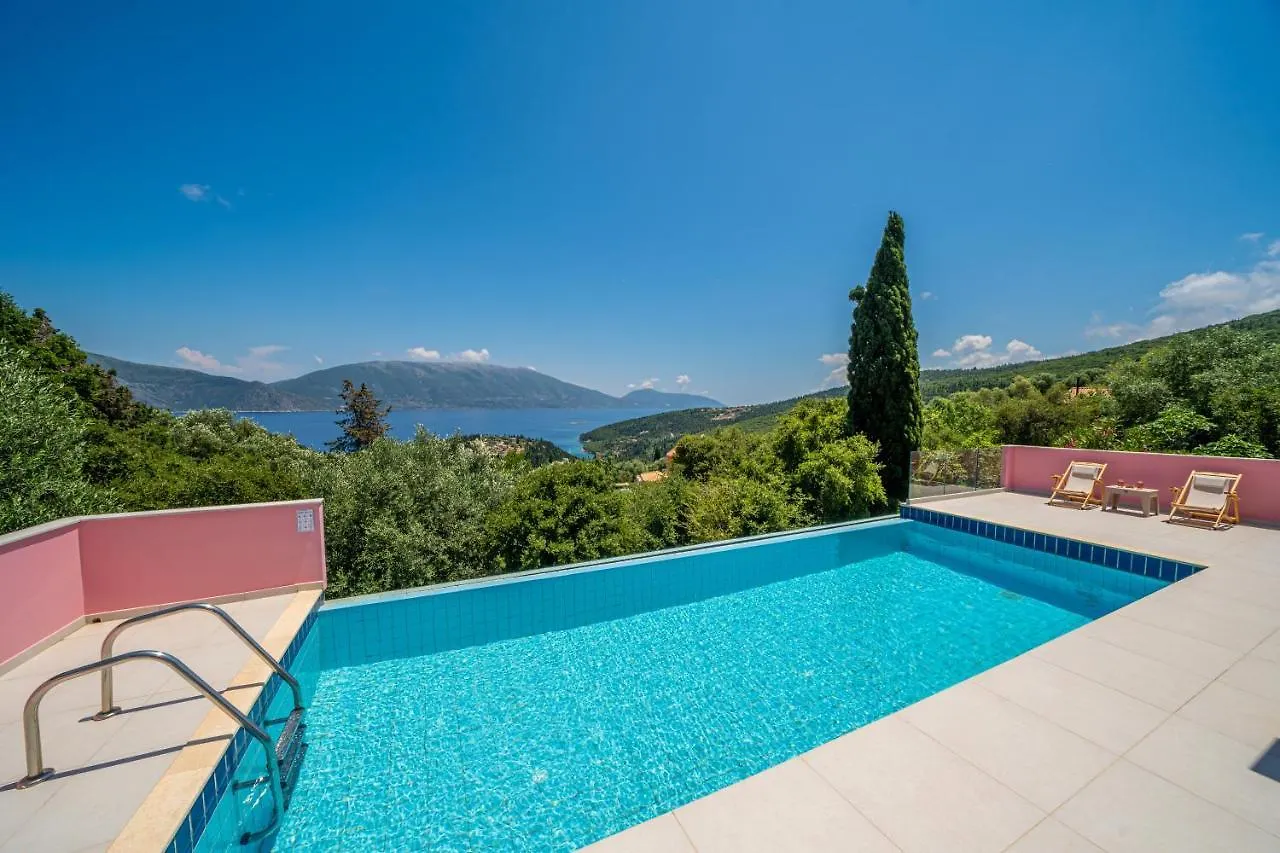 Villa Helios Sea View & Private Pool Near Fiskardo Greece