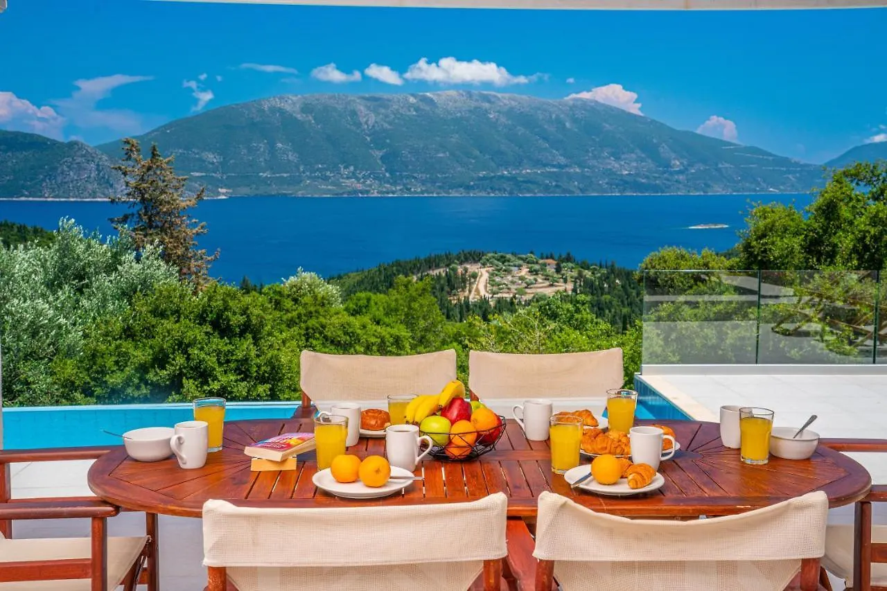 Villa Helios Sea View & Private Pool Near Fiskardo 0*,  Greece
