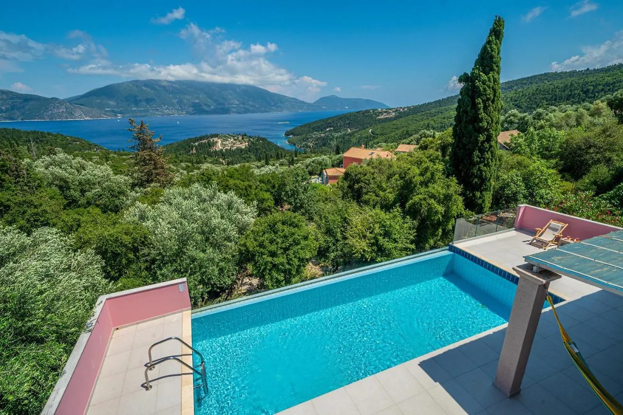 Villa Helios Sea View & Private Pool Near Fiskardo