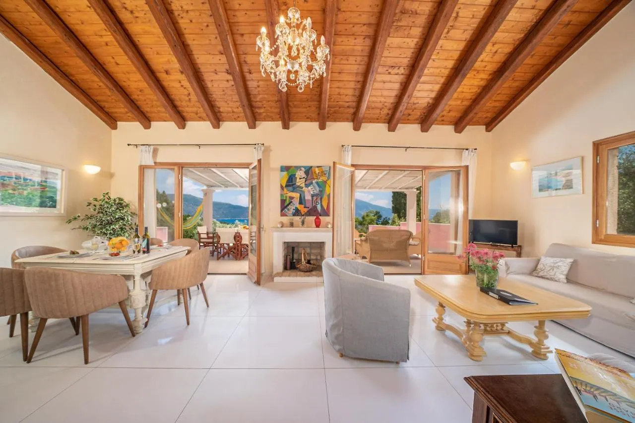 Villa Helios Sea View & Private Pool Near Fiskardo 0*,