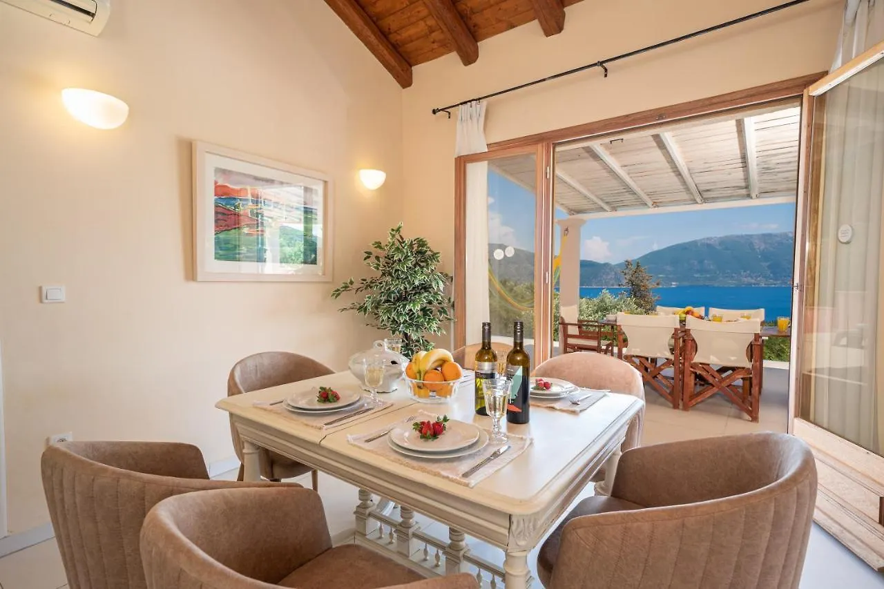 Villa Helios Sea View & Private Pool Near Fiskardo