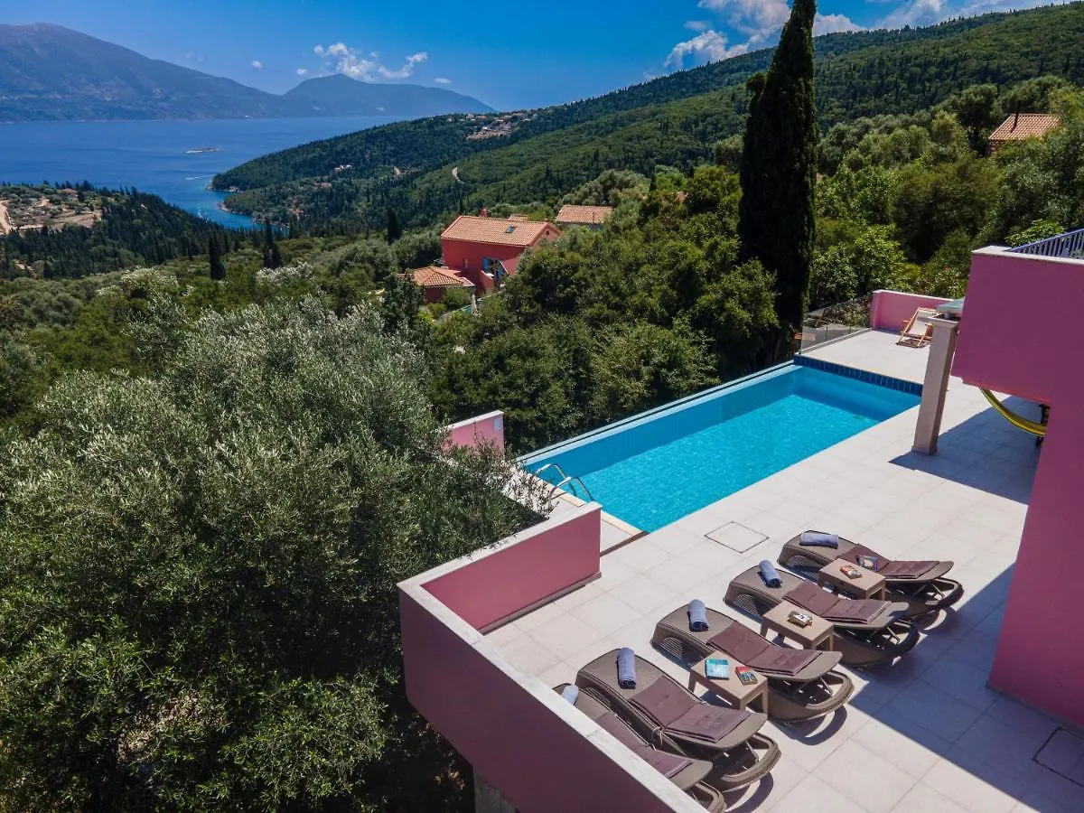 Villa Helios Sea View & Private Pool Near Fiskardo 0*,