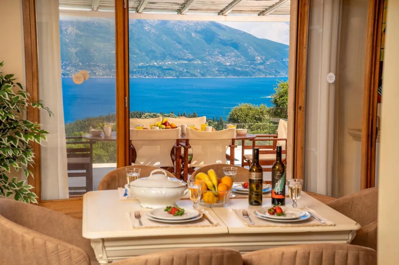 Villa Helios Sea View & Private Pool Near Fiskardo 0*,