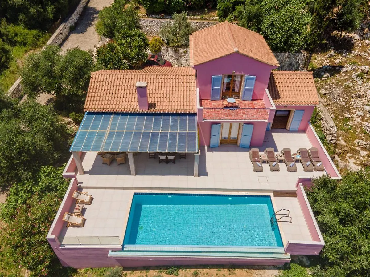 Villa Helios Sea View & Private Pool Near Fiskardo