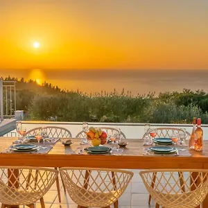 Fiscardo Luxury Stone Suzana ,with Sunset View! Villa